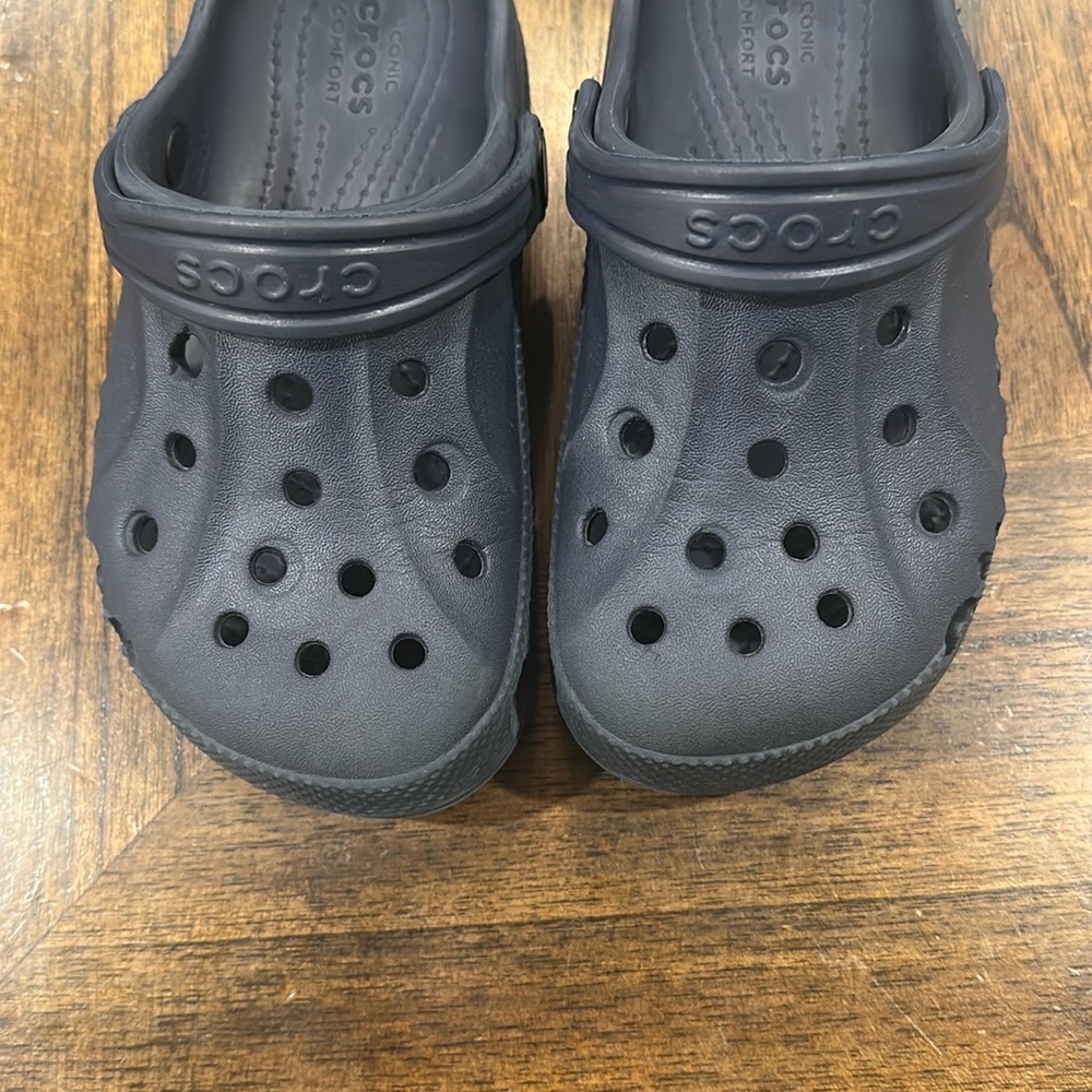 Crocs Kids' navy blue Clogs
